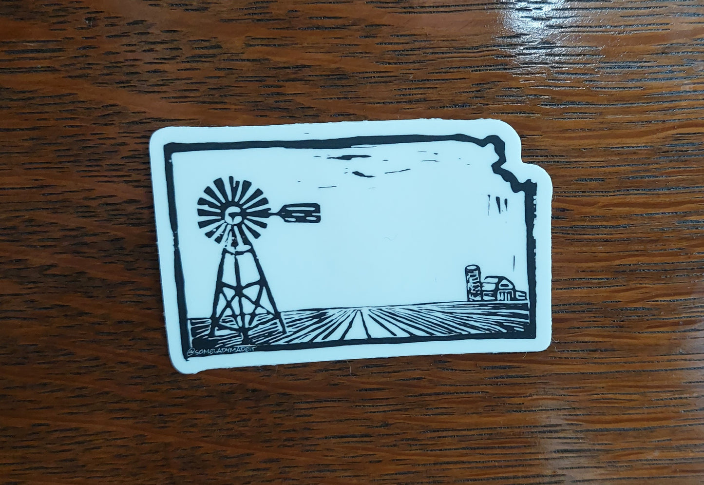 Kansas Vinyl Sticker