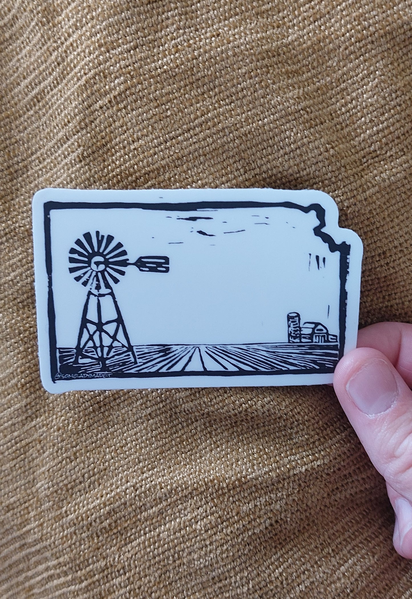 Kansas Vinyl Sticker